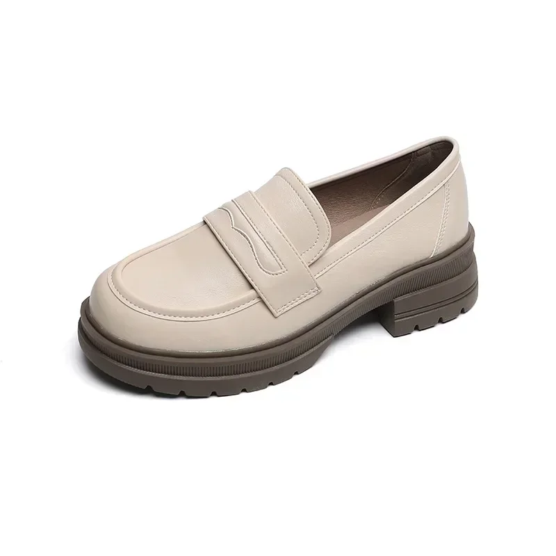 BOSS ベージュ ローファー 38サイズ ZARA ベージュ ローファー 38 24.5cm - メルカリ
