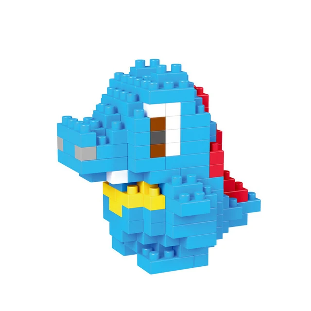 Pokemon Small Simple Building Blocks Pikachu  anime figure  Action Toys Graphics Diamond Mini Model Pocket Monster Collect Gift 4