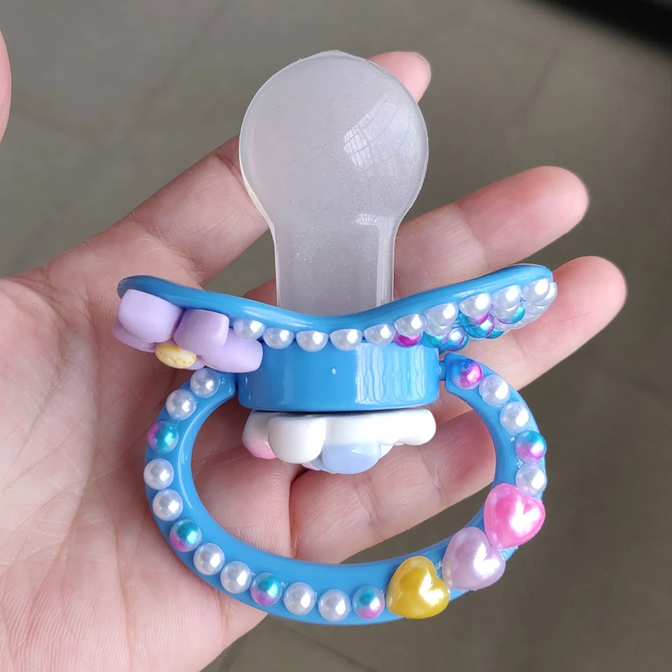 1Pcs Big Size Food Grade Silicone Adult Pacifier Unique Design Adult Pacifiers DDLG 5