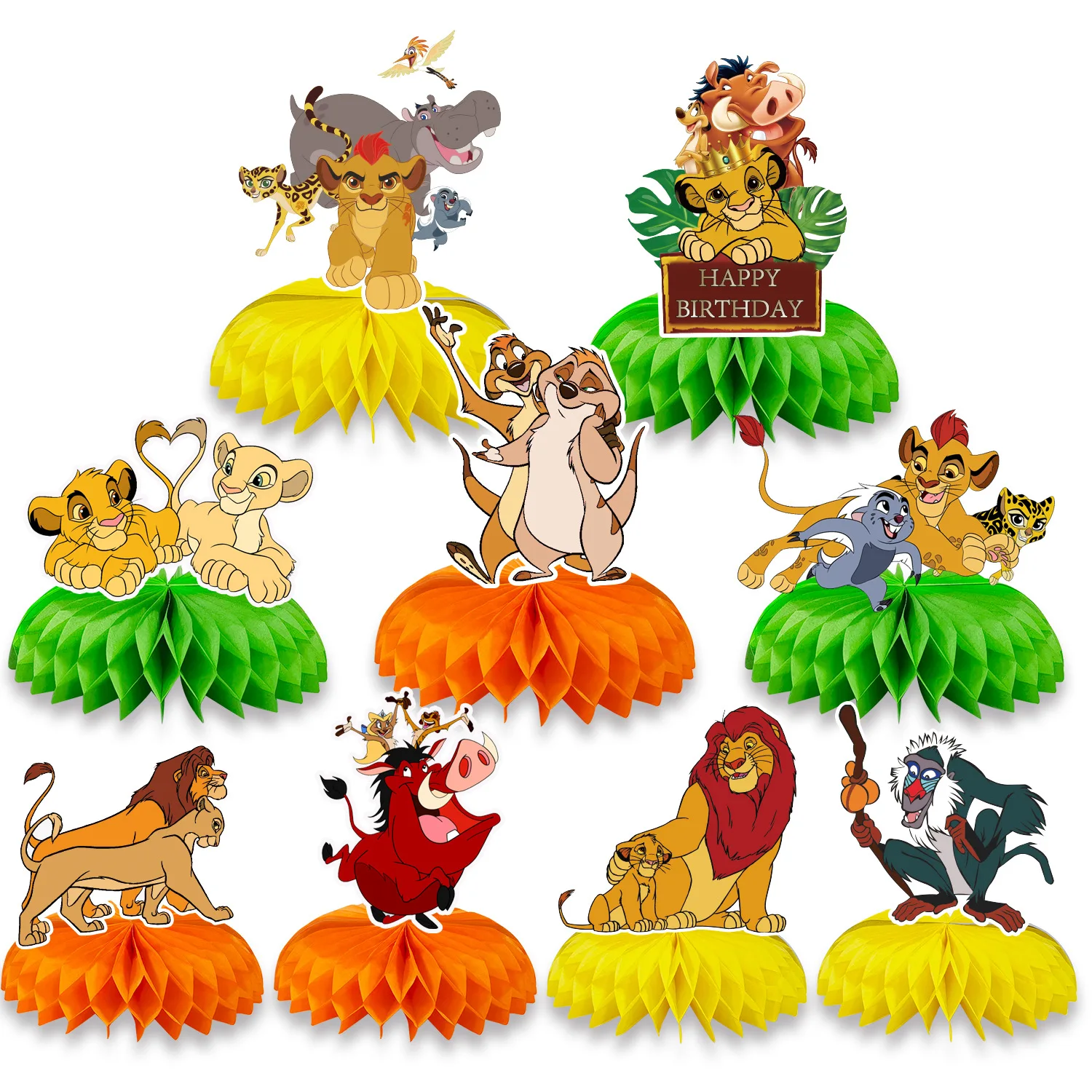 9pcs honeycomb ball
