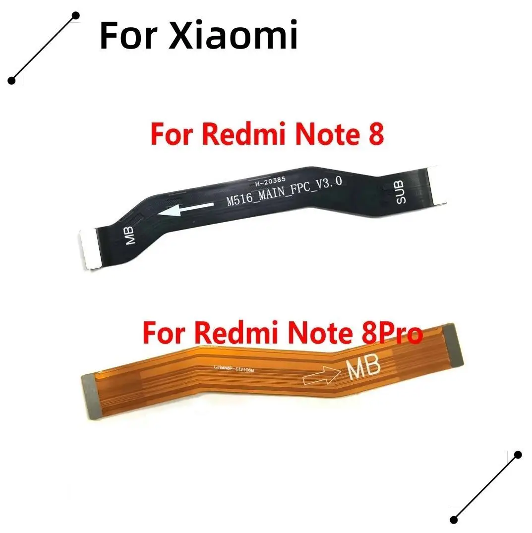 

Новая материнская плата разъем лента гибкий кабель Замена для Xiaomi Redmi Note 8 Pro 8T