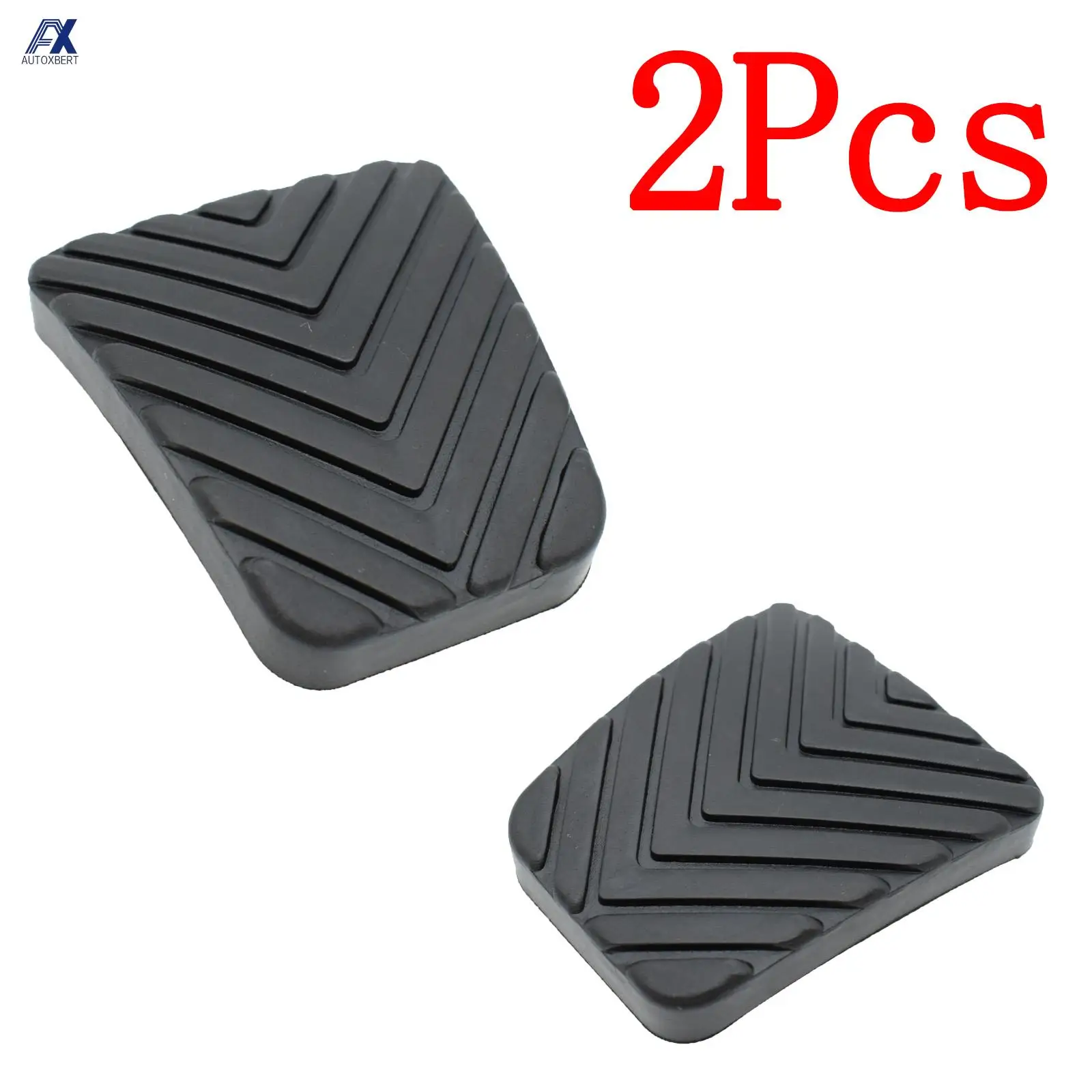 Brake Clutch Pedal Pad Rubber Cover For Hyundai Accent Tucson Tiburon Sanata Veloster Skid-proof Car-styling 1Pair car accessories car pedals pedal cover