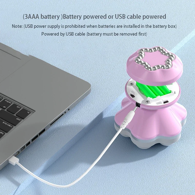 Portable Electric Neck Head Massager Rechargeable Vibration Kneading Body Massager Pain Relief Device Masajeador Electrico