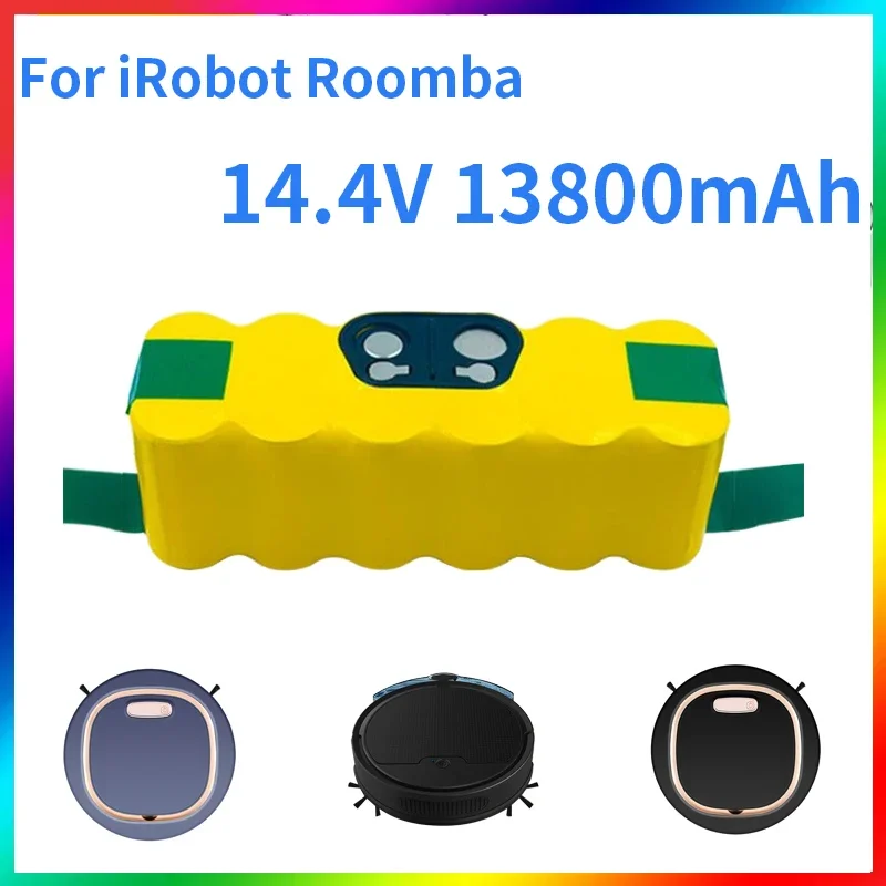 144V13800mAhRobotVacuumCleanerBatteryforIRobotRoomba500600