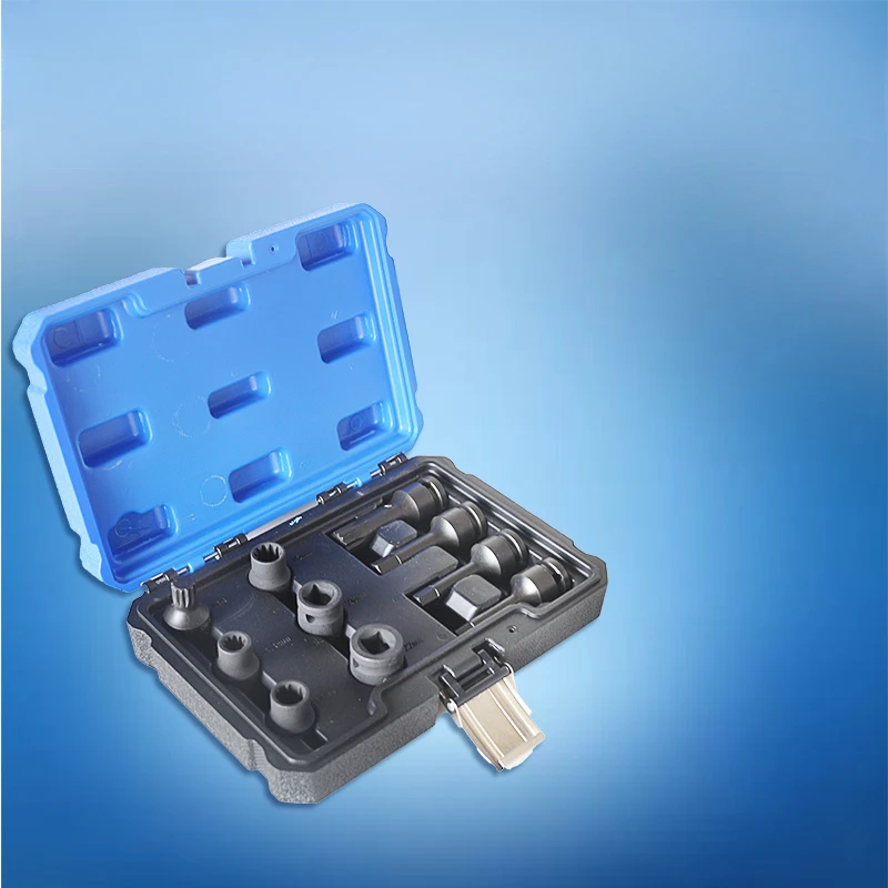 

Special socket tool for removing the rear wheel bearing of the brake caliper cylinder screw with 10 flowers and 7 corners