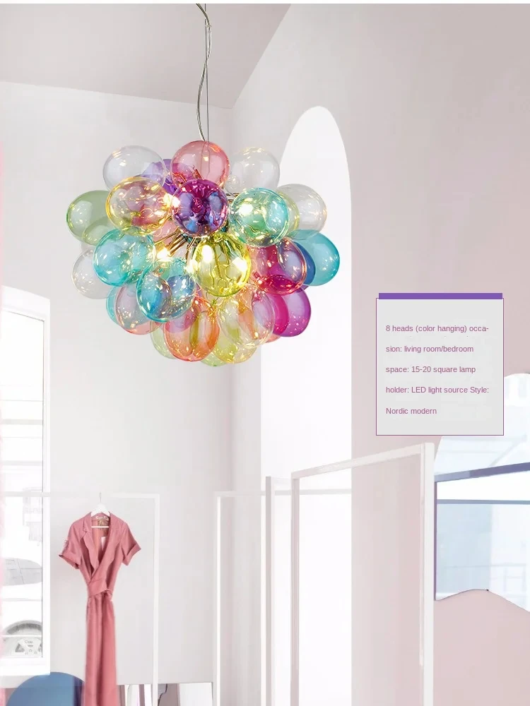 Creative Colorfull Ball Bubble Balloon Pendant lamp Scandinavia