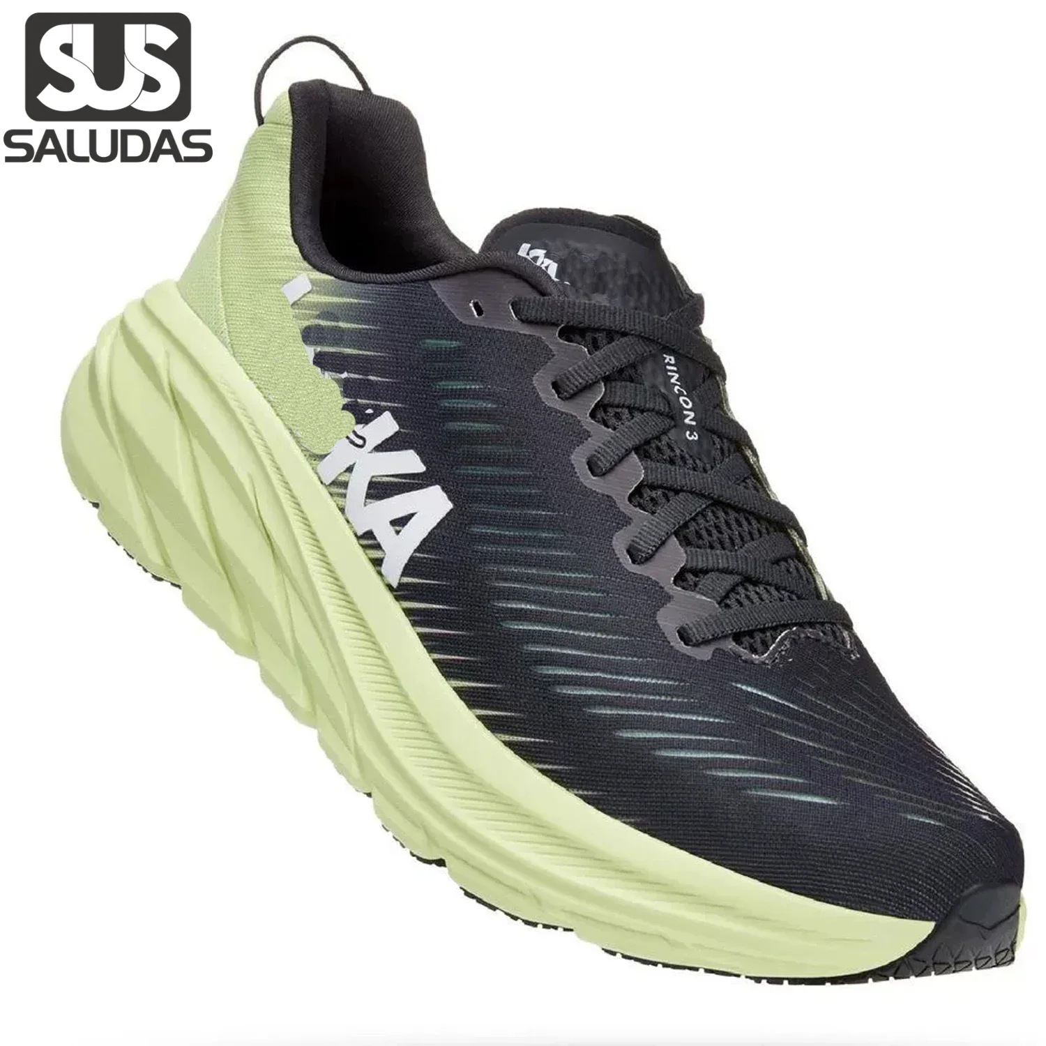 

SALUDAS Original Rincon 3 Running Shoes Elastic Cushioning Soft Sole Road Jogging Shoes Men and Women Couple's Casual Sneakers