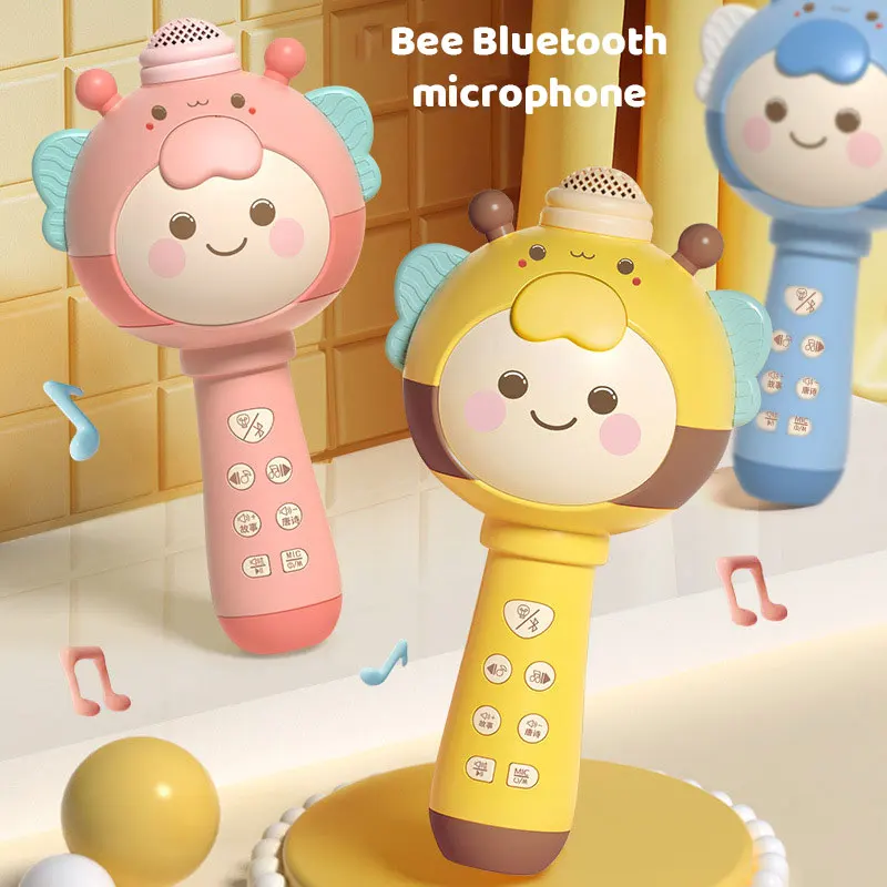 Microphone Bluetooth sans fil pour enfants - cadeau et jouet