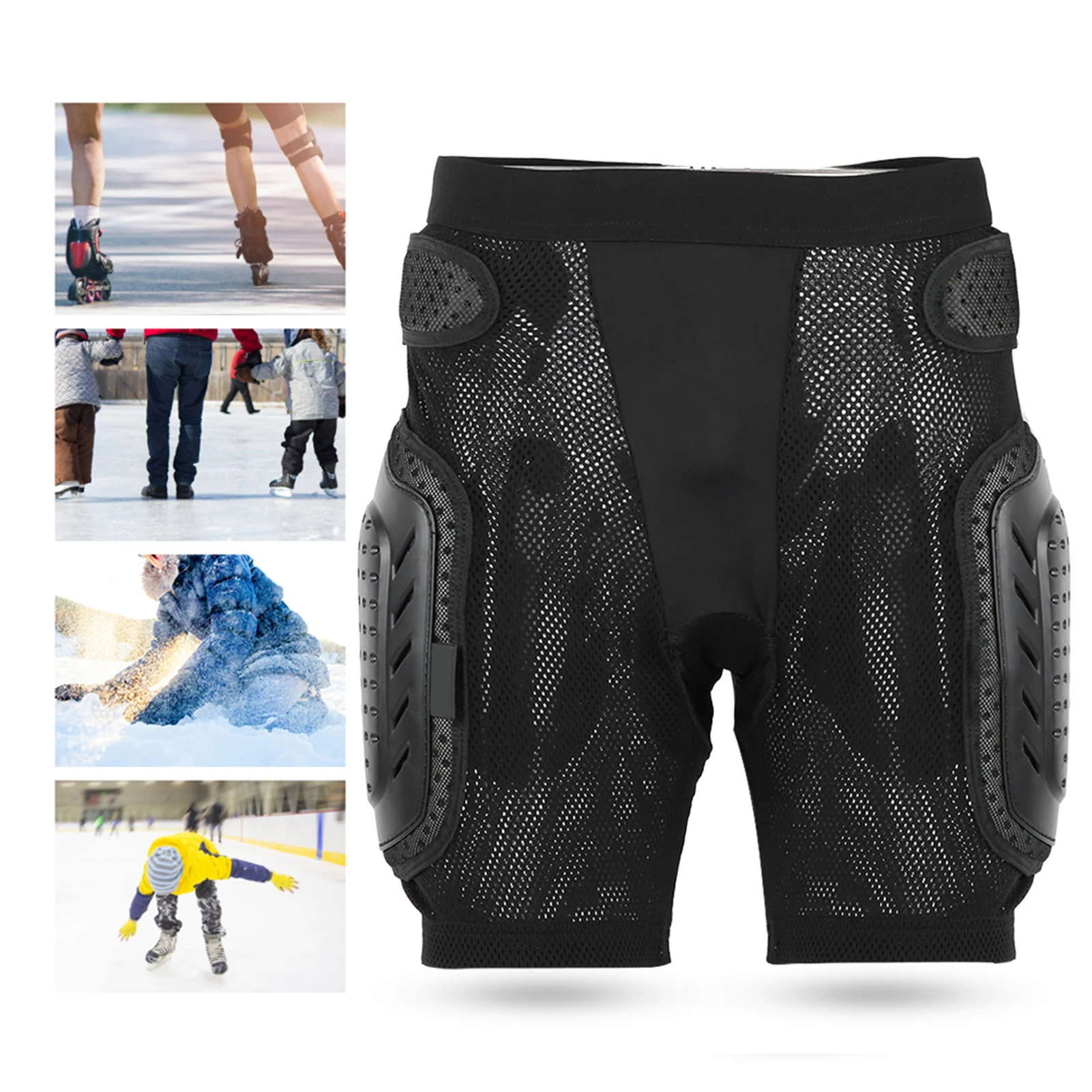 Cycling Hip PROPRO Multifunction Sport Cycling Hip Pad Pants Protective Gear for Skiing Roller Skating