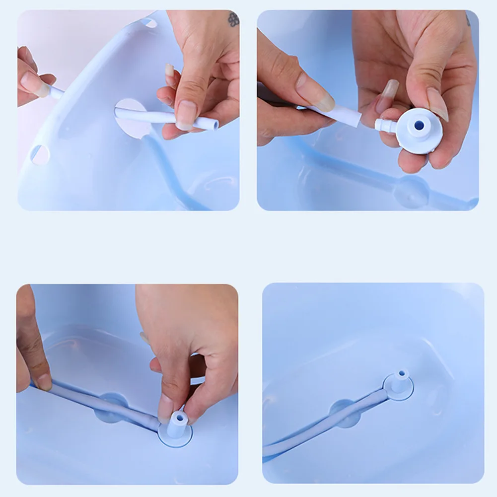 Portable Women Folding Bidet Maternal Self Cleaning Private Parts Hip Irrigator Soaking Bathtub Toilet Bidet Seat Wash Potty