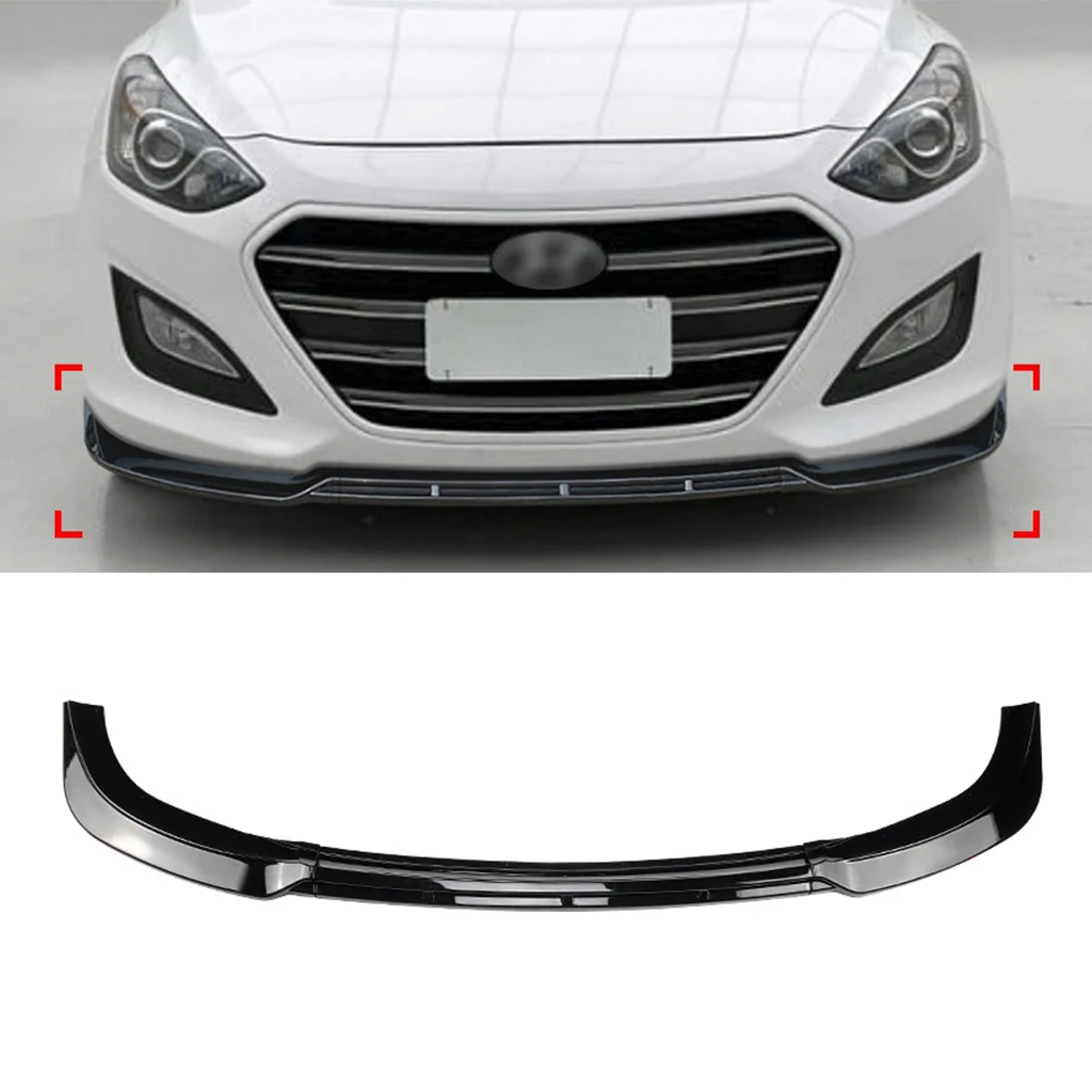 

Car Front Bumper Lip Spoiler Diffuser Splitters Body Kit Aprons Cover Guard Trim For Hyundai I30 MK2 MK2.5 2012-2017 2013 2014