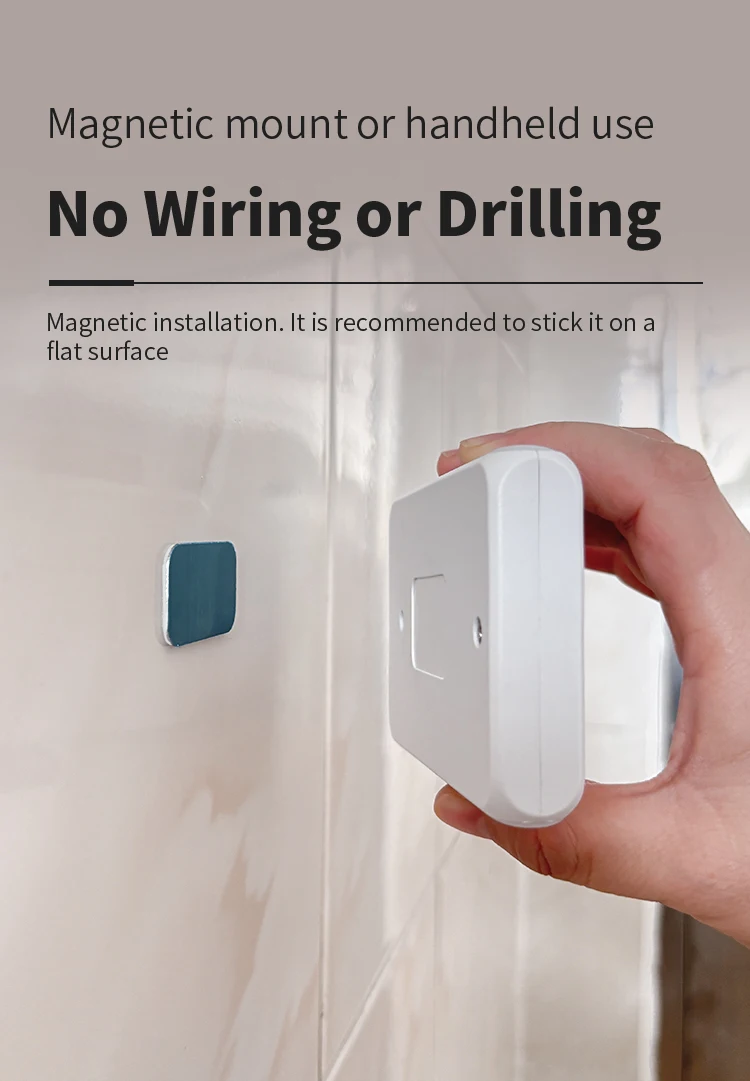 Motion Sensor Wall Lamp Magnetic Night Light Type-C Charging Warm/RGB Light Wireless Cabinet Lights for Indoor Closet Stair