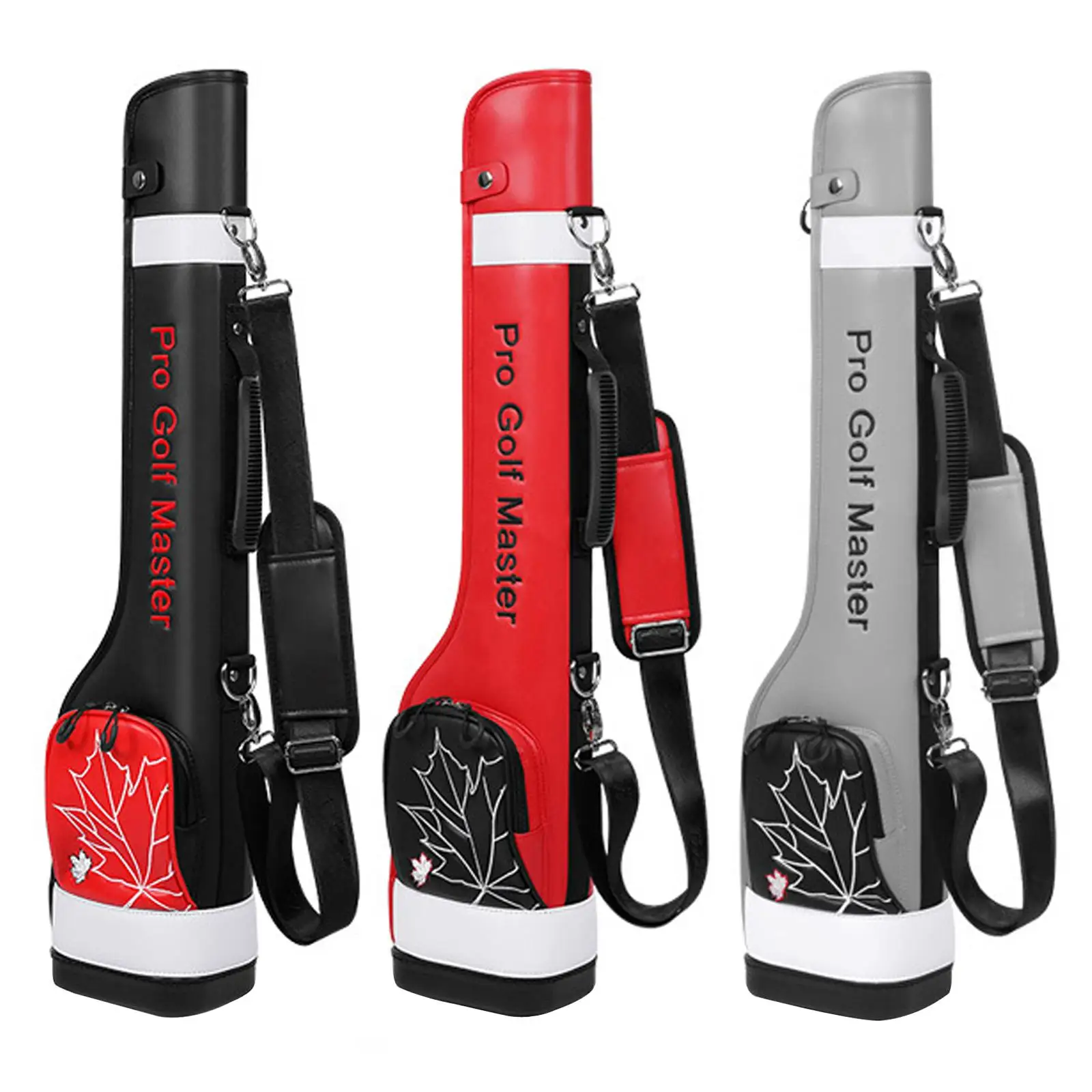 

Golf Sunday Bag with Shoulder Strap Golf Club Bag Golf Travel Bag Golf Club Carry Bags for Driving Range Course Adults Beginners