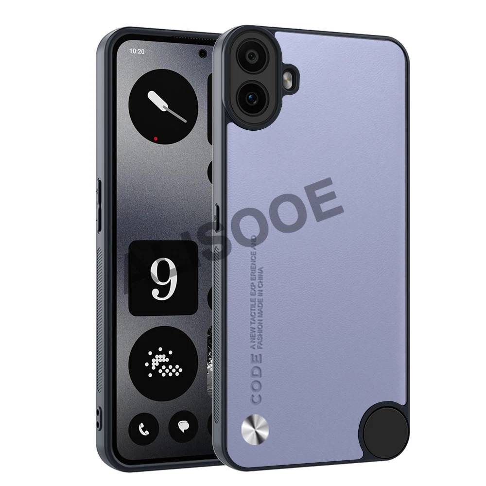 Luxury Shockproof PU-Leather Fiber Texture Phone Case Cover