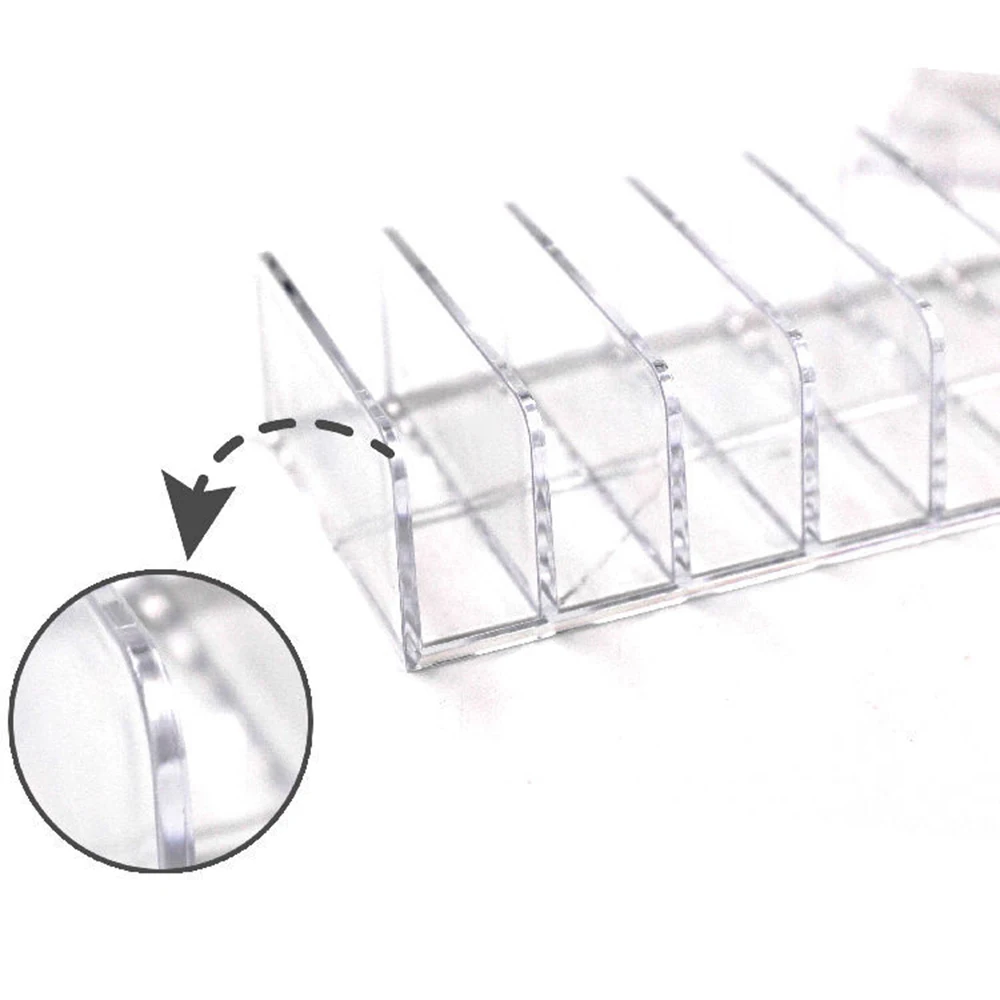 Makeup Organizer 1PC Eyeshadow Tray Storage Rack Clear Powder Box Desktop Drawer Compartments Makeup And Cosmetics Storage Rack