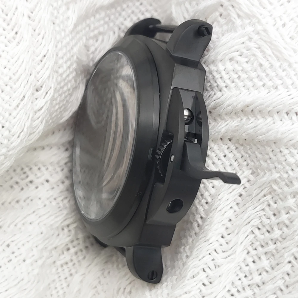 Black Watch Case, 40MM with Sapphire Crystal, 5ATM Water Resistance