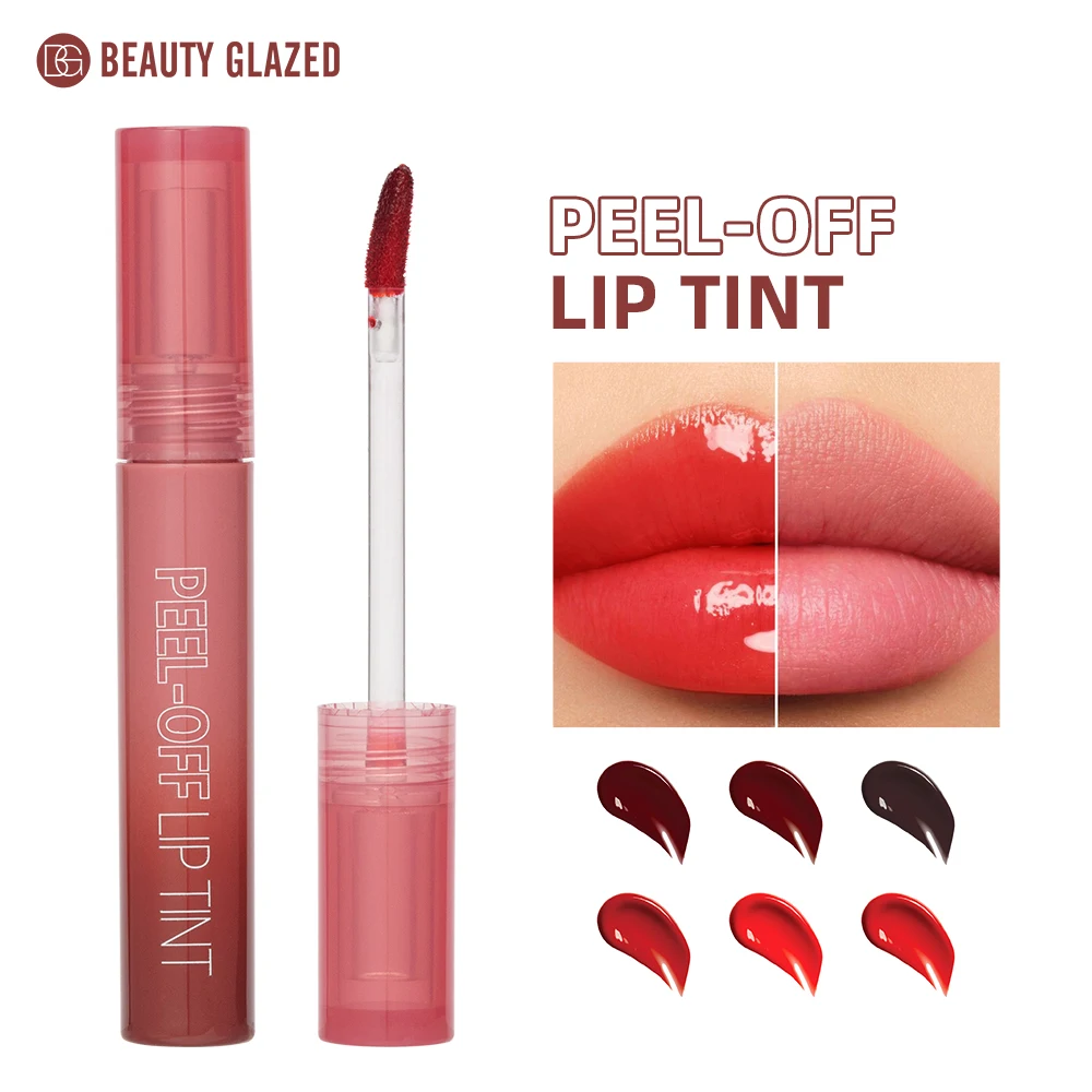6 Color Peel Off Liquid Lipstick Waterproof Long Lasting Tear Lip Makeup Women Sexy