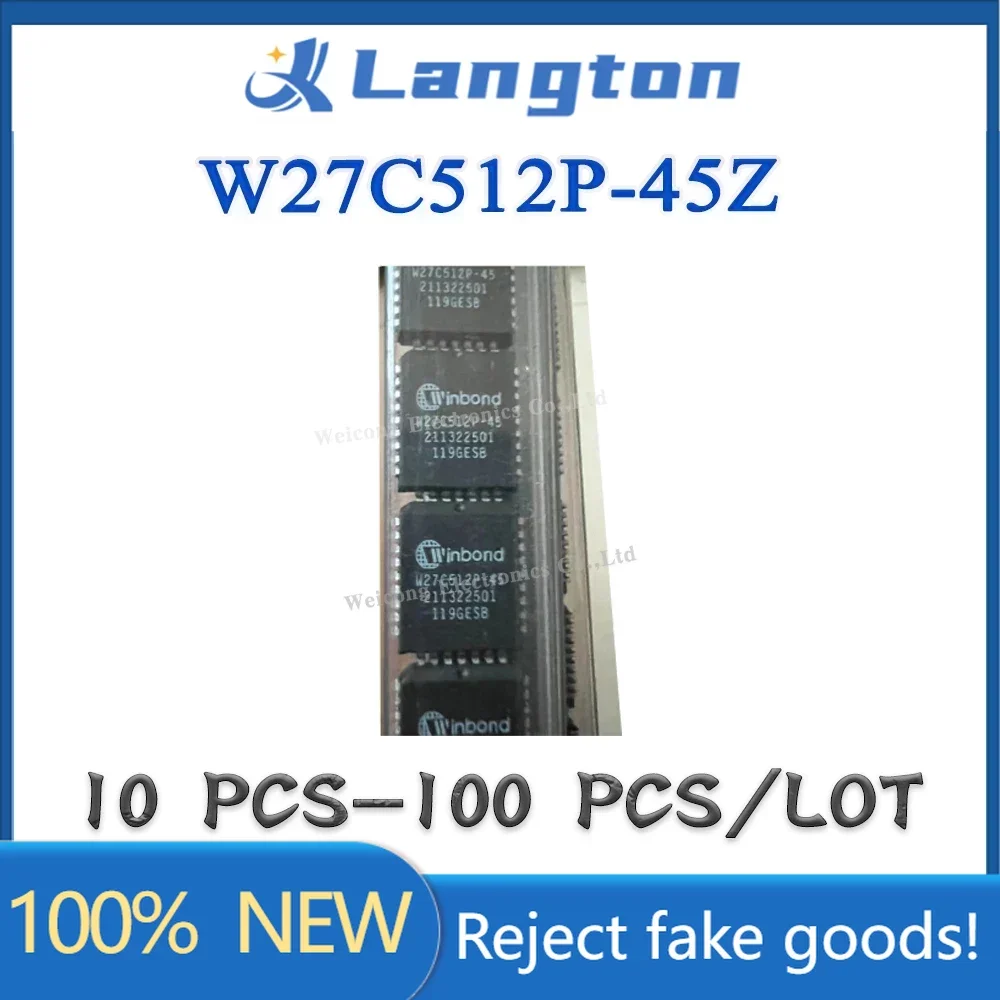 

Новая оригинальная модель W27C W27C512P W27C512 W27C512P-45Z IC MCU