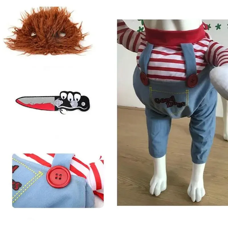 Pet dress 1PCS Halloween dagger style