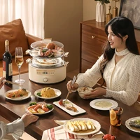 Electric Steamer Steam Pot Stew Pot  Multi-Function Steamer  Pot Appointment Time Electric Steam Box Electric Pressure Cookers 2