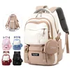 Famous Brand Designer BAIJIAWEI Children Backpack With Purse High School Student School Bags Kids Waterproof Schoolbags Teenager 1