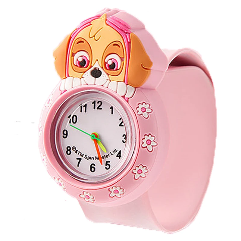 Reloj auténtico de la patrulla canina para niños, juguete de cuarzo, Chase,  Skye, Rubble, Psi, Patrol, regalo de cumpleaños - AliExpress