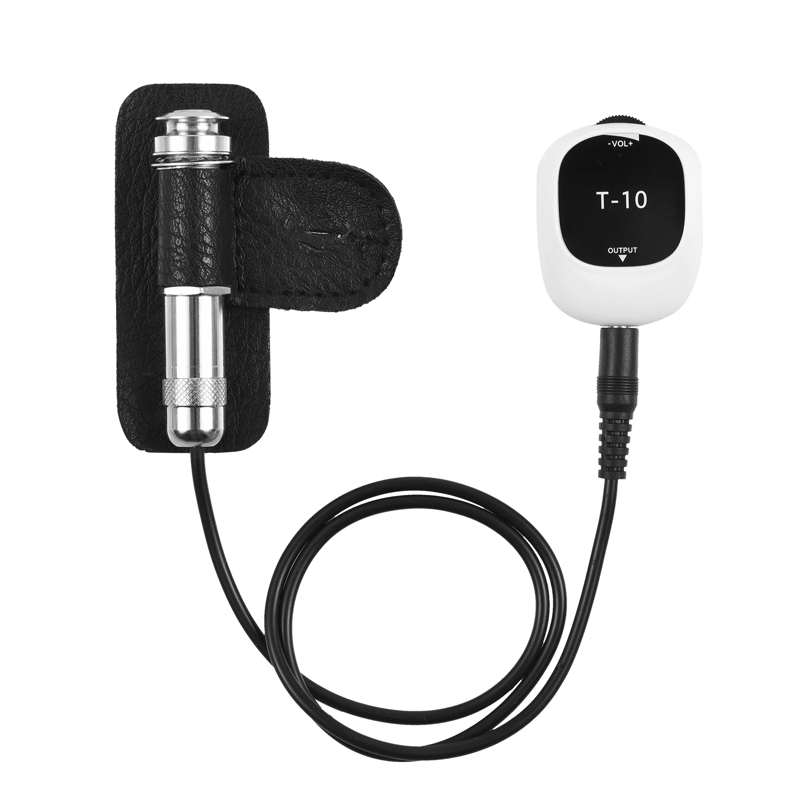 Piezo Pickup Universal No Drilling Self-adhesive Pick-up 6.5mm Audio Interface Multifunction Pickup for Guitar Ukulele Strings