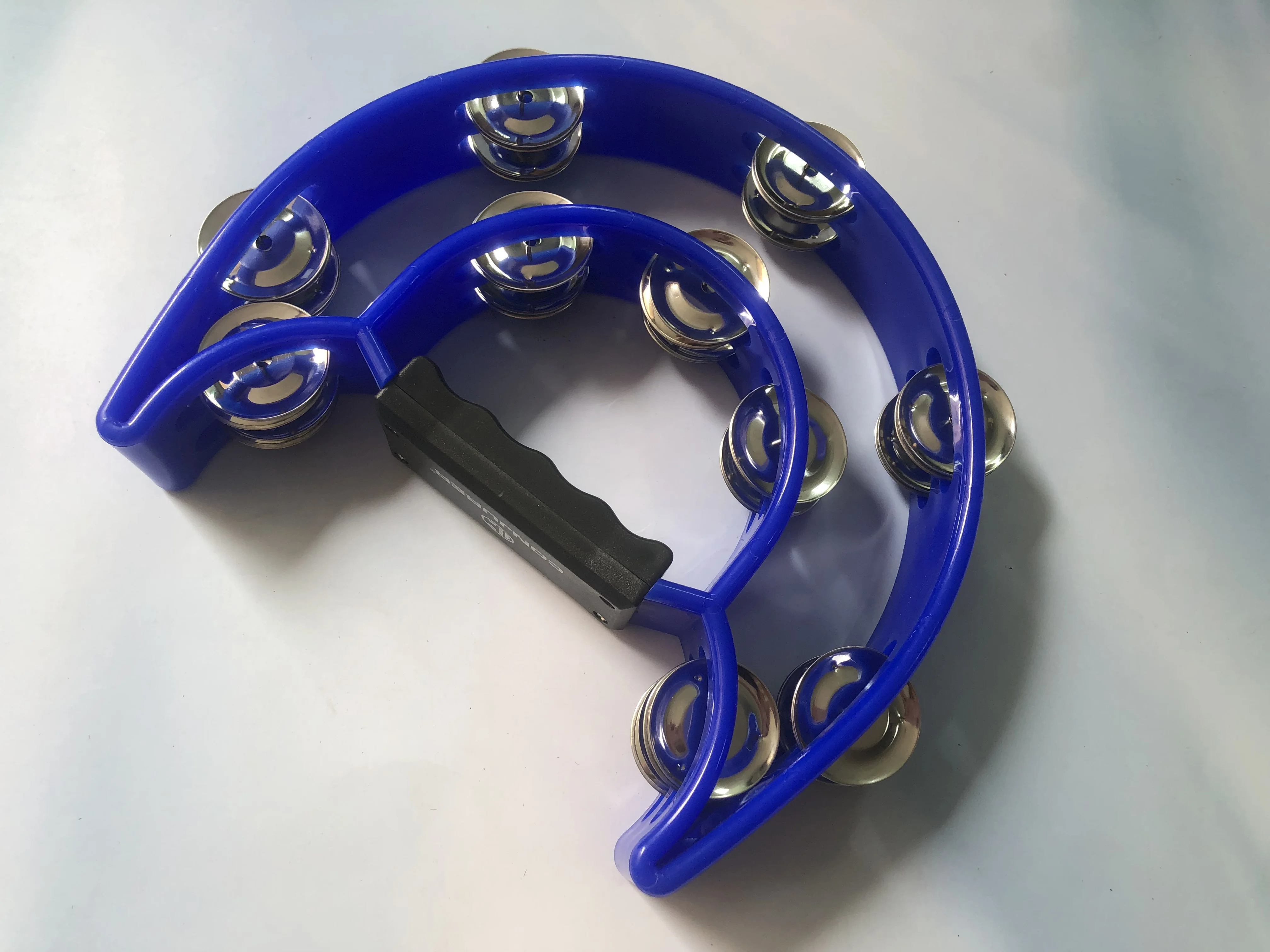 Hand Bell Orff Tambourine Layer Tambourine Five Colors Percussion Instrument Kids Musical Gift Educational Toys Party