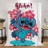Stitchs Blanket Bed Blankets & Throws Home Interior Luxury Bedding Knitted Plaid Beach Towel Throw Knee Fluffy Soft Nap Sofa & 1