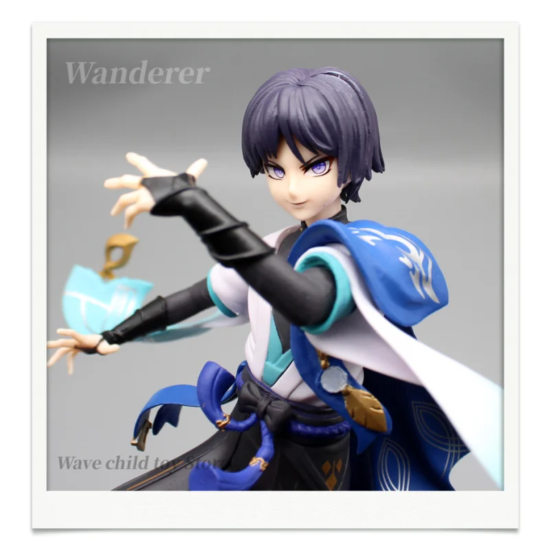 

Genshin Impact Figure Wanderer 25cm Pvc Model Collection Simulation Game Action Figurine Peripheral Doll Holiday Gift For Kids