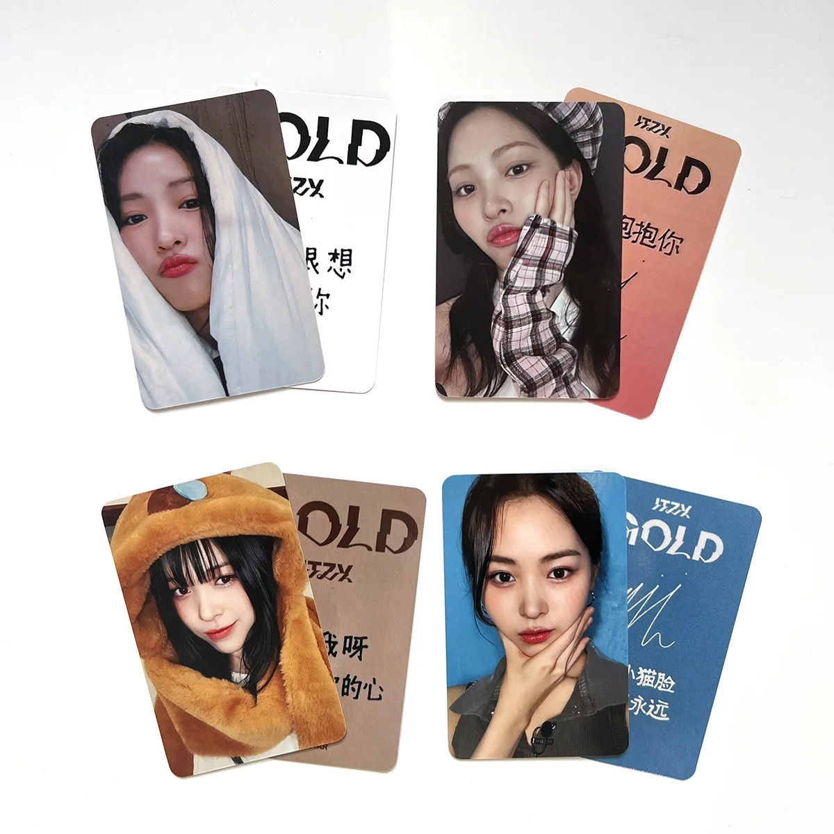 ITZY GOLD ITZY SHOP イェジ 直筆サイン入り ポストカード ITZY GOLD ITZY SHOP イェジ 直筆サイン入り ポストカード ITZY