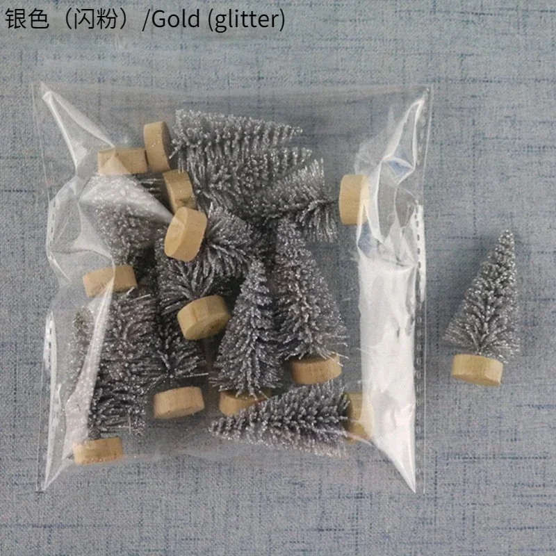 12pcs Gold (glitter)