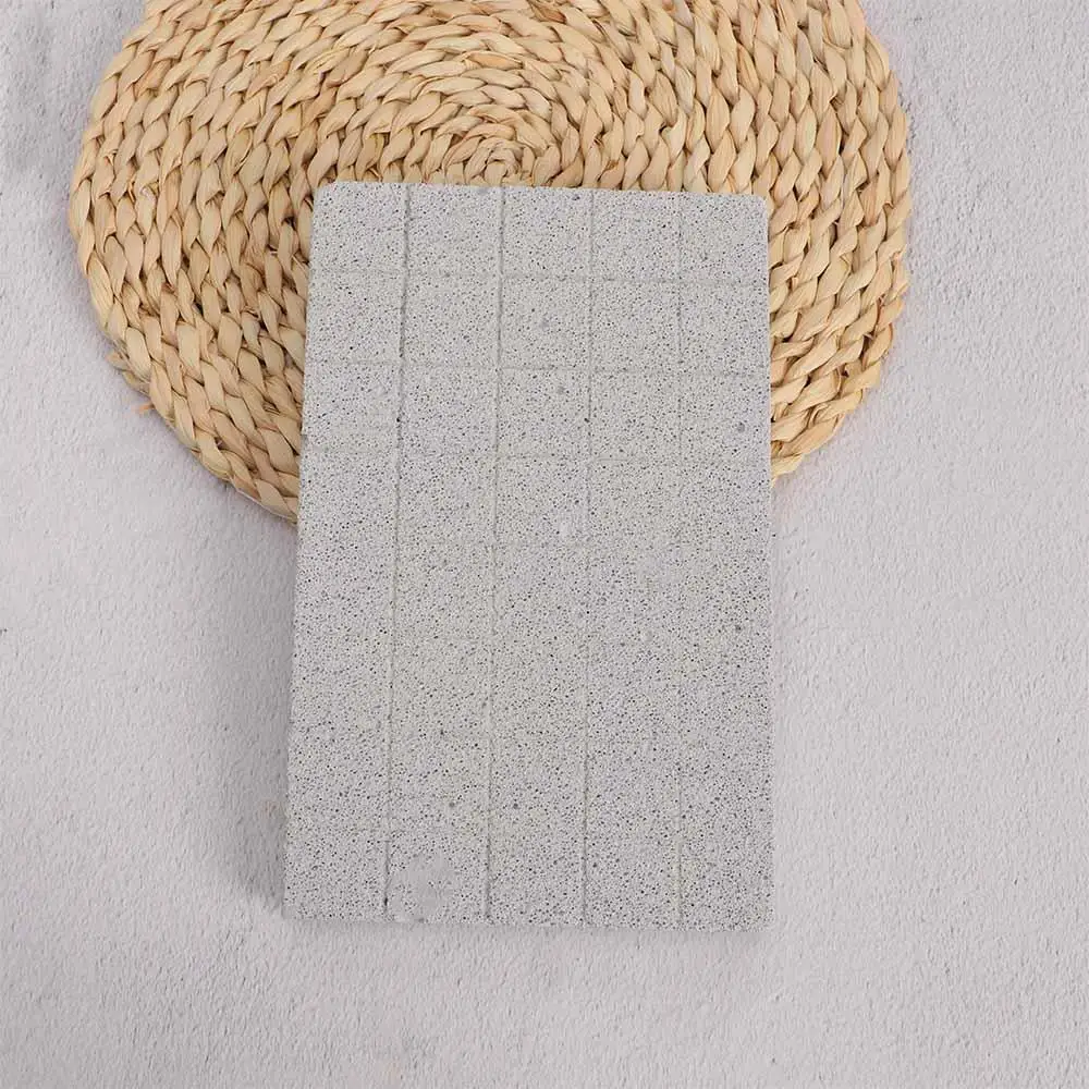 

Guinea Pig Hedgehog Bunny Rat Chew Toy Natural Rabbit Scratcher Lava Stone Scratching Board Grinding Claw Pad