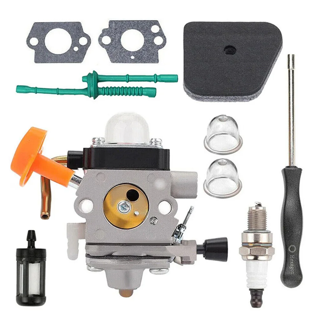 

Carburetor For Stihl FS90 FS100 FS110 FS87 FS90R FS87R FS90K Trimmer Carb Carburetor Air Filter Fuel Line Gasket Repair Kits