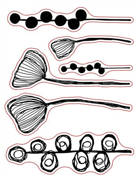 Timbri Floreali Trasparenti In Silicone - Set Per Scrapbooking E Decorazione Fai Da Te | Francobolli Decorativi Per Carte E Album - Foto 2