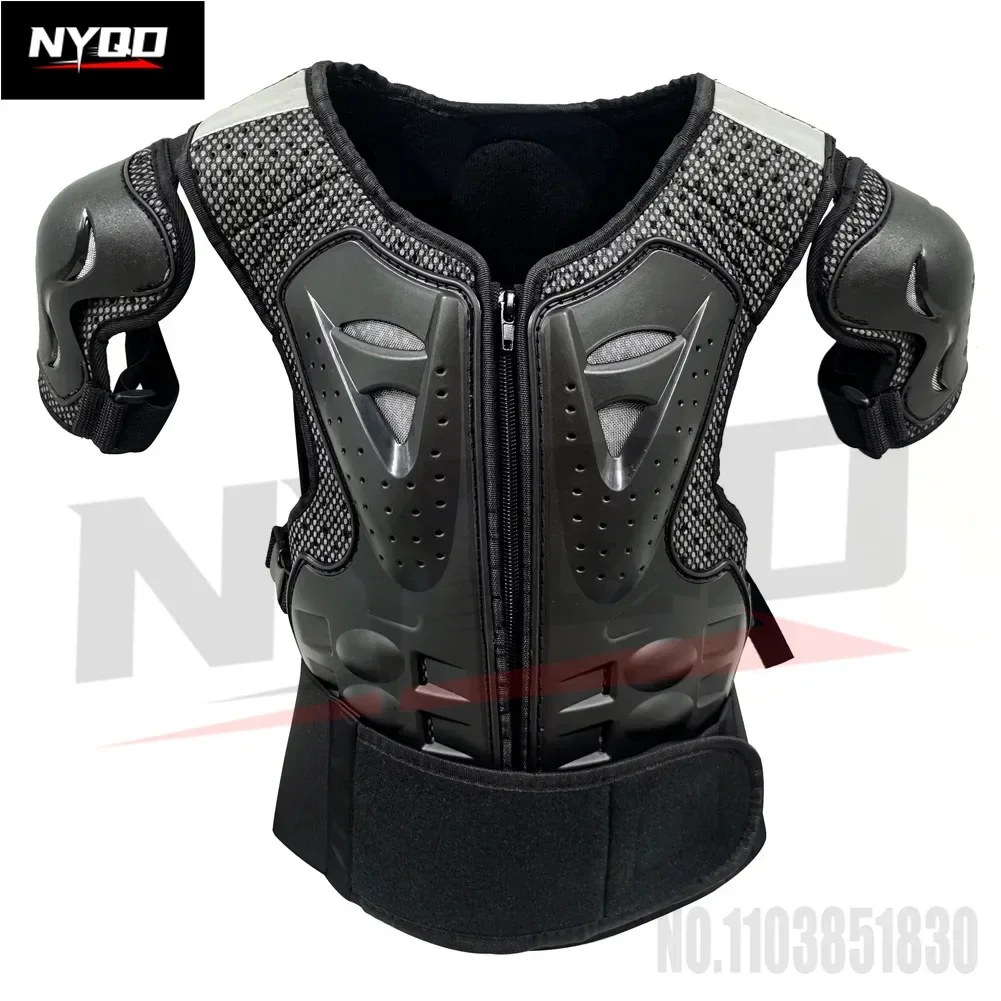Motorcycle Children's Armor Set Racing Off road Protective Equipment Extreme Sports Safe Riding Knee Elbow Protectors 4-14 ages