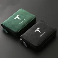 Driver License Holder Card Bag Driving ID Passport Card Wallet For Tesla Model 3 Model S Model X Model Y Auto Accessories 4