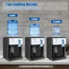 5 Gallon Top Loading Water Cooler Dispenser Countertop Hot+Cold Drinking Machine for Home Office Use 3