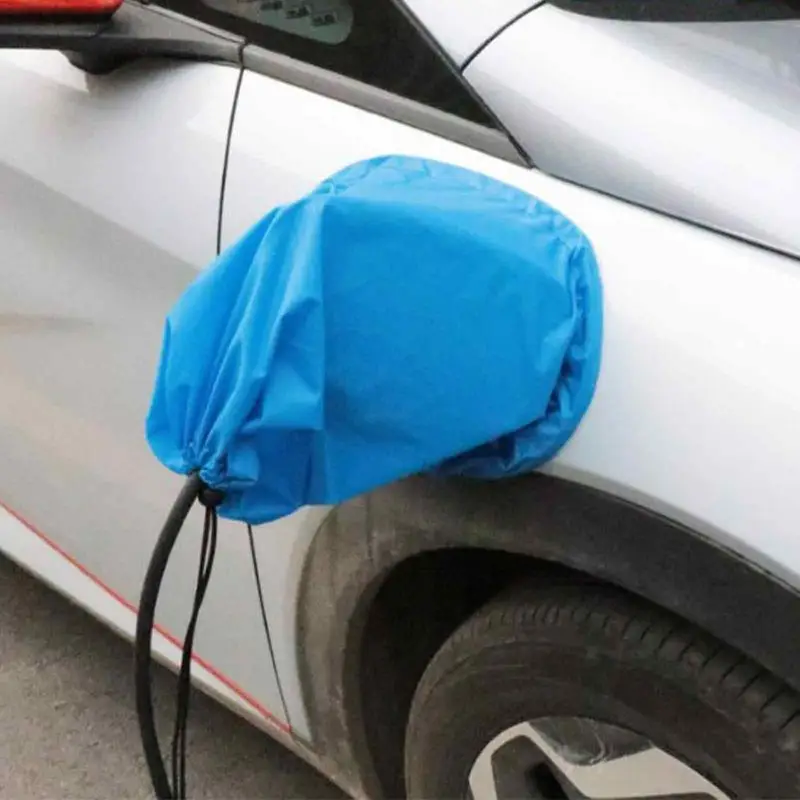 Waterdichte EV Charger Poort Cover Met Zuignap - UV Bescherming Voor Elektrische Auto Laadstekker