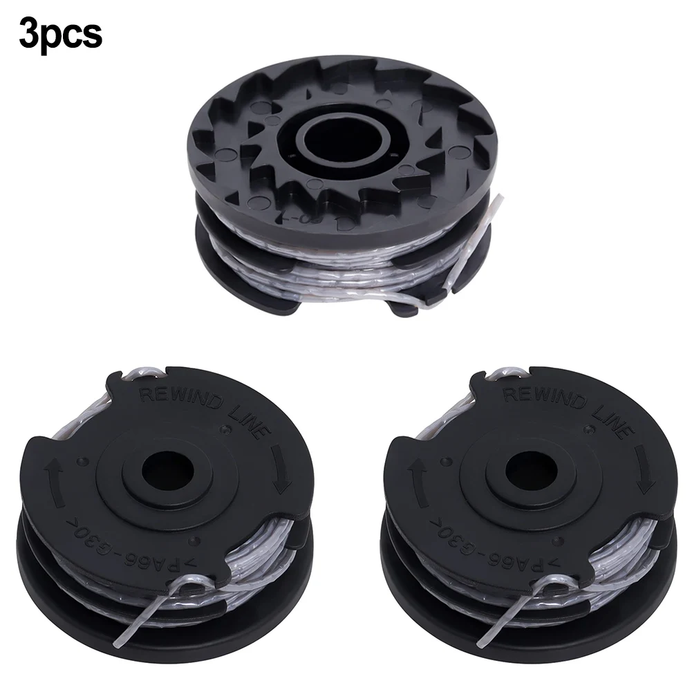 3PCS Grass Trimmer Line Spools For Greenworks Lawn Trimmers G40LT