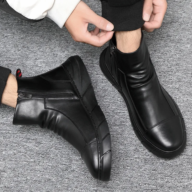 Autumn Men Chelsea Boots men chelsea boots,men leather shoes