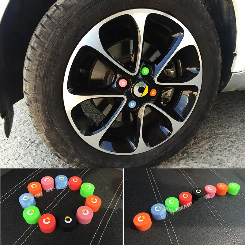 Kit Da 20 Bulloni Ruota Per Smart Forfour E Fortwo 453 Dal 2015 - Cerchi In Acciaio E Lega Farad - Foto 2