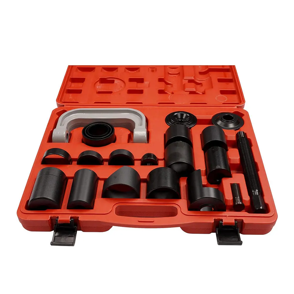 Podofo 21-teiliges Master-Kugelgelenk-Presswerkzeug-Set, Kfz-Kugelgelenk-Auszieher-Presswerkzeug-Set mit Koffer für Autoreparaturen – Detail 2