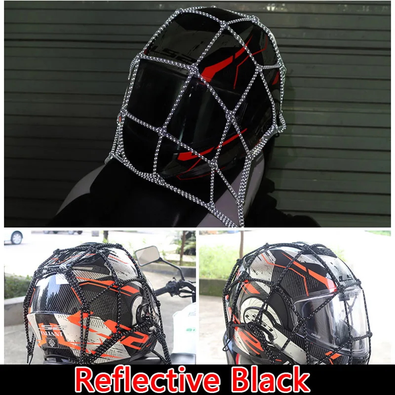 1 Pcs Motorcycle Luggage Net motorcycle cargo net motorcycle luggage net Helmet Mesh Fuel Tank Storage Rubber Band Luggage Compaction Storage Cargo Sorting Net