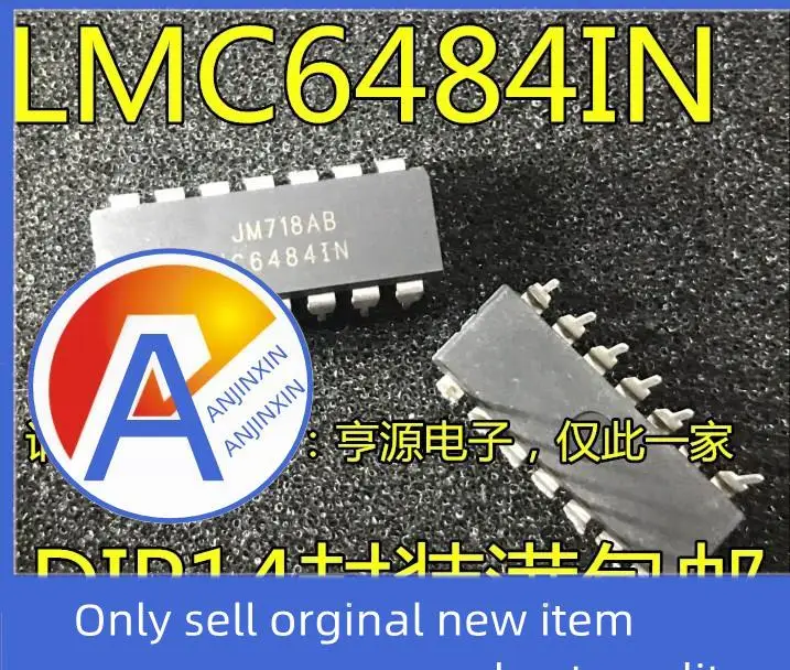 

10pcs 100% orginal new LMC6484 LMC6484IN LMC64841N DIP-14 Operational Amplifier