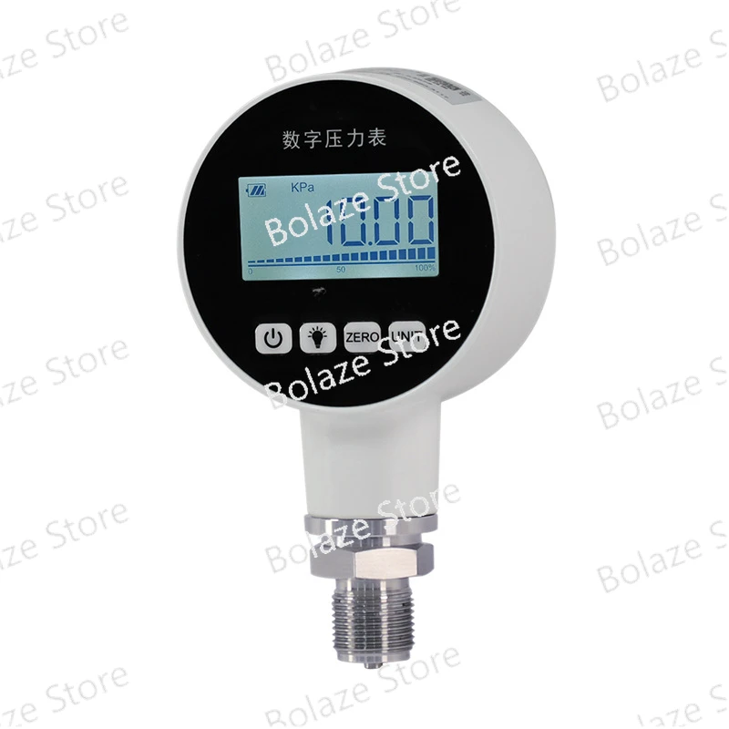 

Digital Display Pressure Gauge High-precision Intelligent Industrial Water Pressure Negative Air Pressure Hydraulic Vacuum