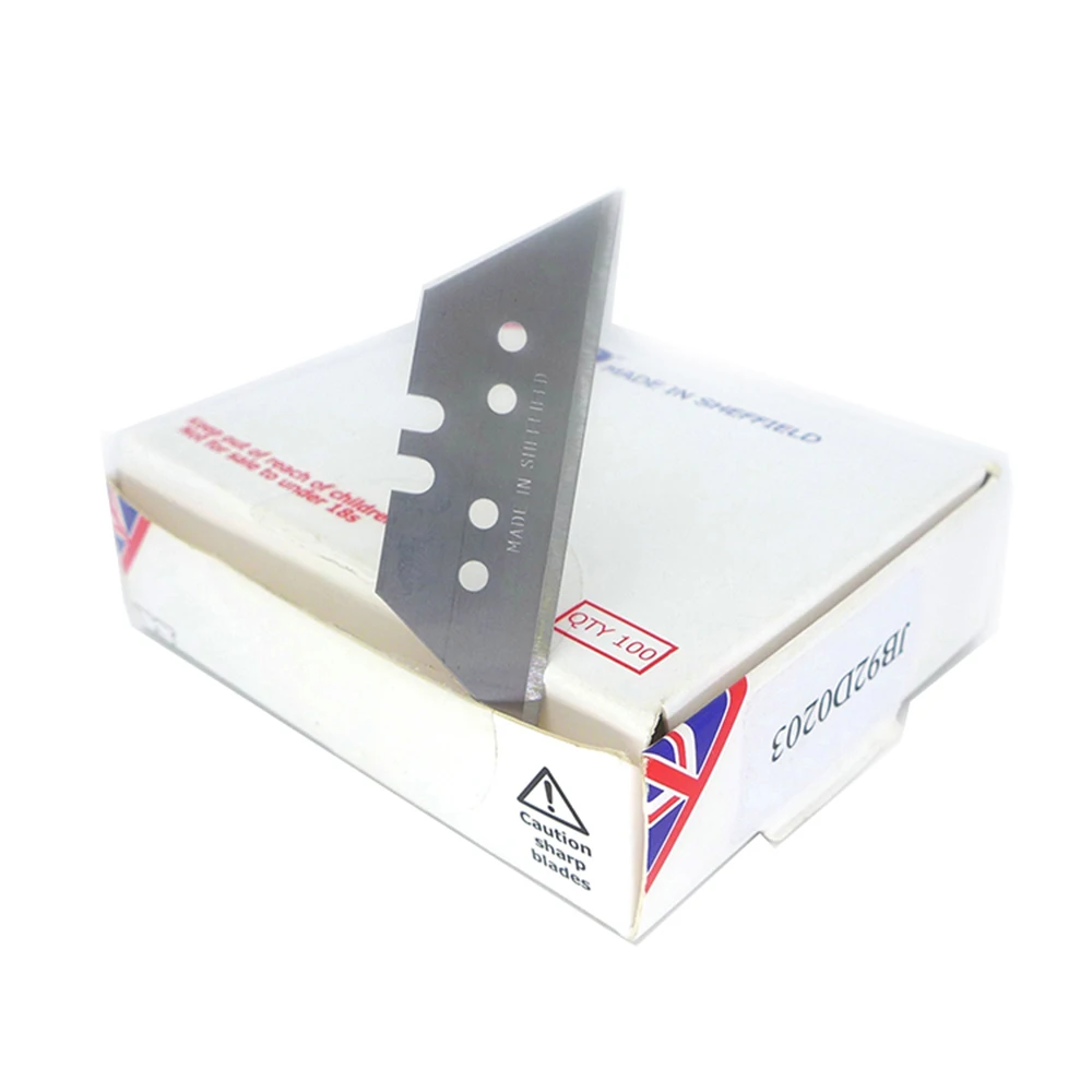 Heavy Duty Cutting Knife Trapezoidal Hook Horn Cable Peeling Carpet Cutting Wallboard Stone Plastic Wood Plastic Fiberboard