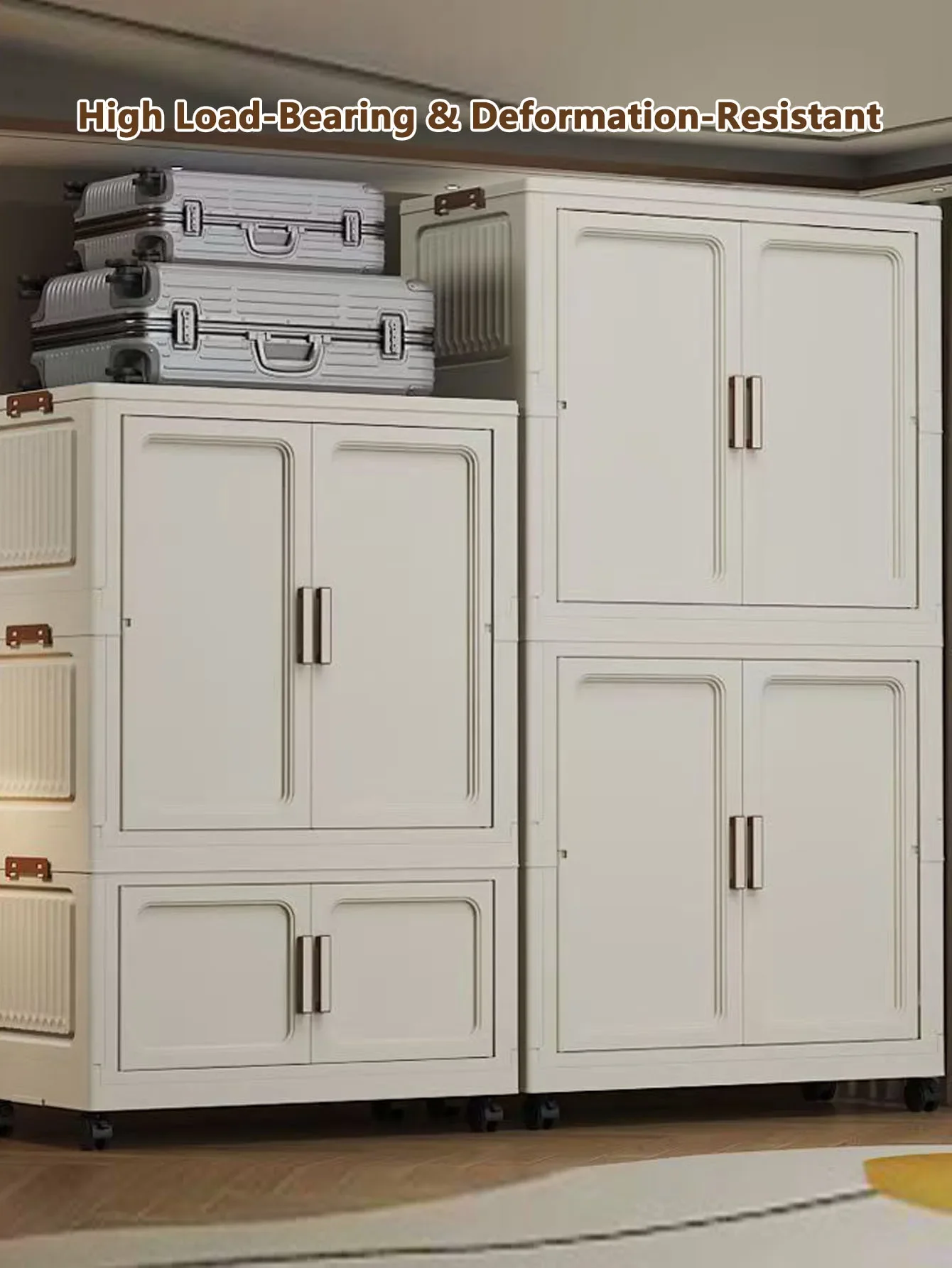 خزانة ملابس خشب 4 رفوف