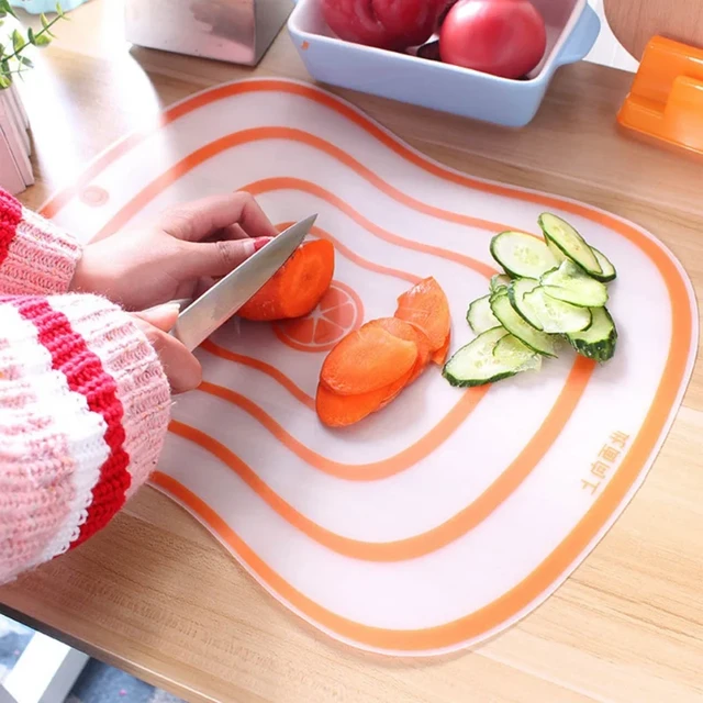 1 Pieza, Tabla De Cortar, Tabla De Cortar, Tabla De Cortar Transparente  Acrílica Antideslizante Para Cocina