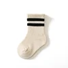 New Children Solid Color Sport Socks Cotton Soft Tube Socks for Baby Infant Toddler Socks for Kids Boys Girls 6months-6years Old 6